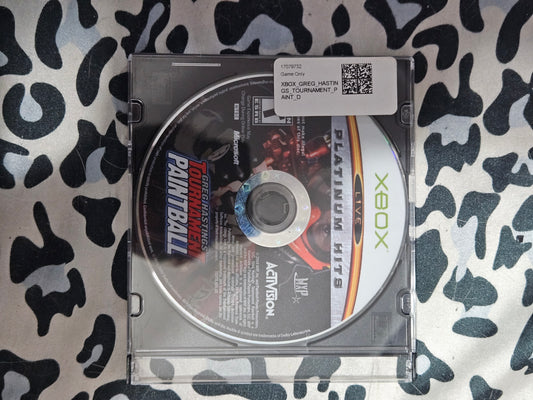 Xbox original: Greg Hastings Tournament Paintball (Used)