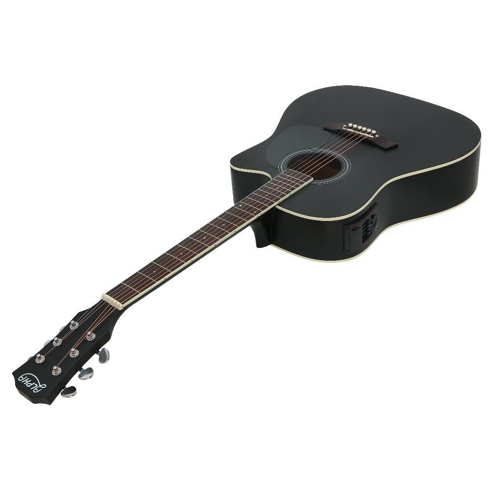 Alpha 41" Inch Electric Acoustic Guitar Wooden Classical Full Size EQ