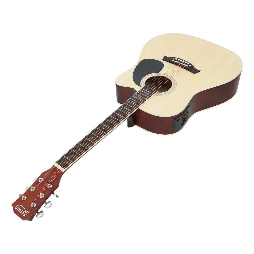 Alpha 41" Inch Electric Acoustic Guitar Wooden Classical with Pickup