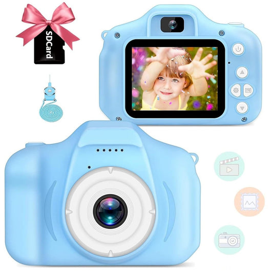 4+ to 14 Year Old Boys, Kids Camera for Boys (COLOR-BLUE)